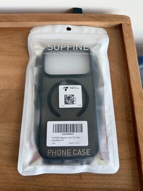 Black Magnetic Phone Case for iPhone 17 Pro